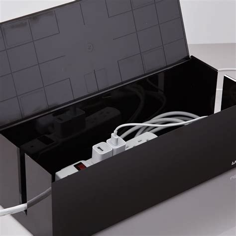 electrical box to hide wires|decorative boxes to hide wires.